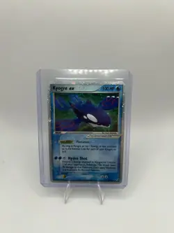 Pokemon TCG Kyogre EX Crystal Guardians Holo Card 95/100 MP Rare - Image 2