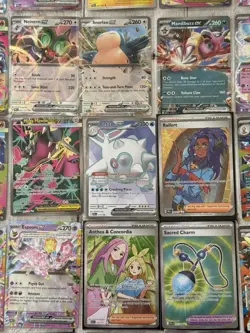 Pokemon TCG 50 Card Lot EX Full Art IR Promo, Charizard Clefairy Sylveon Snorlax - Image 3