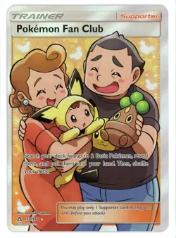 Pokemon Fan Club 155/156 Ultra Prism Full Art Pokemon Card - Image 1