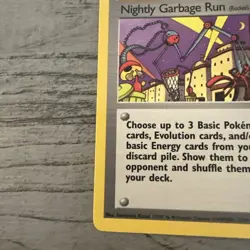 Pokemon TCG Nightly Garbage Run Team Rocket 77/82 Regular LP NICE CARD SEE PICS - Image 2