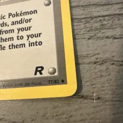 Pokemon TCG Nightly Garbage Run Team Rocket 77/82 Regular LP NICE CARD SEE PICS - Image 5