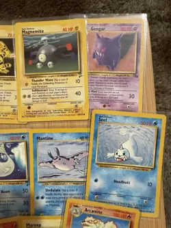 30 Vintage Non Halo Pokemon Card Lot Pikachu Jigglypuff Dragonair Charmeleon NP - Image 5