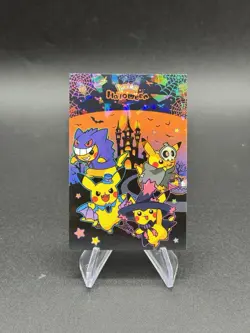 Pikachu Cosplay Cracked Ice Pokemon Halloween Database Card 67 Peru Us Seller - Image 1