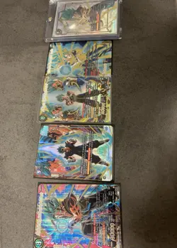 DragonBall Super Card Game Sammlung 5 KartenVegito Blue SCR , SCR Alt Rare, GDR - Image 2