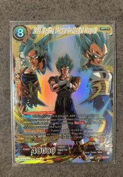 DragonBall Super Card Game Sammlung 5 KartenVegito Blue SCR , SCR Alt Rare, GDR - Image 5