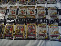 LARGE LOT OF 25 = POKEMON 3 CARD PACKS UNIFIED MINDS REBEL CLASH DARKNESS ABLAZE - Image 3