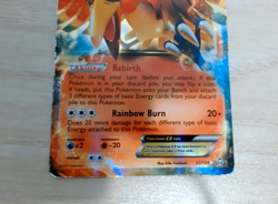 Pokemon TCG Ho-Oh EX Dragons Exalted 22/124 Full Art Holo 160 HP Ultra Rare Card - Image 3