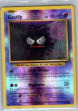 Gastly 47/108 Reverse Holo - XY - Evolutions - Pokemon Card - LP - Image 1