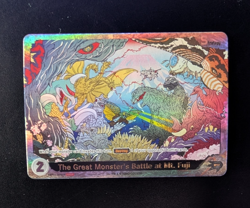 Godzilla Card Game Promo EBP01-076++ PRSP The Great Monster's Battle At Mt Fuji - Image 1