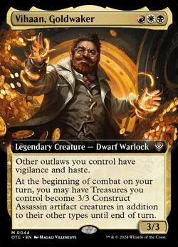 MTG Vihaan, Goldwaker Extended Art ** otc ** En (NM) - Image 1