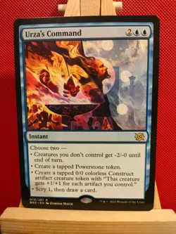 Urza's Command - The Brothers' War - Rare - NM - MTG - Image 1