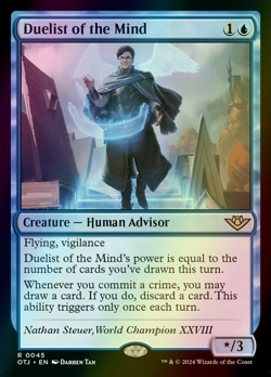 MTG Duelist of the Mind Foil ** Outlaws of Thunder Junction ** English (NM) - Image 1