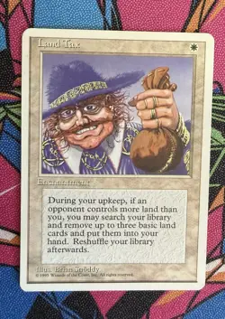 Land Tax MTG Core Set 4th Edition Regular - Image 1