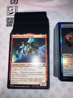 Magic The Gathering TMNT Lot (50+ C/UC & 75+ C/UC Foil) - Image 2