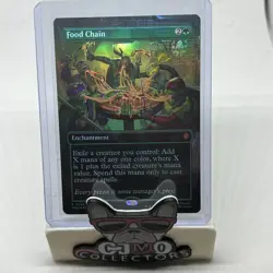 MTG Food Chain BORDERLESS FOIL 0133 TMC TMNT Pizza Box Exclusive - Image 1