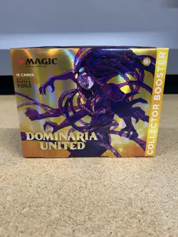 Magic the Gathering: Sealed Dominaria United- Collector Booster Omega Pack (DMU) - Image 1
