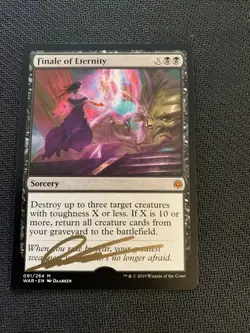 MTG Magic Finale Of Eternity Signed Artist Proof x1 War Of The Spark Daarken - Image 1