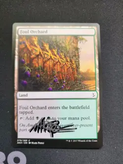 Foul Orchard MTG Artist Proof Shadow Signed Mark Poole 279 - Image 1