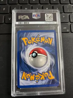 PSA 5 2001 Pokemon Game Entei-REV-Foil #34 and 1999 Pikachu 1st Edition #60 - Image 3