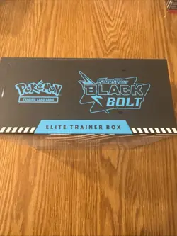 FACTORY SEALED Pokemon TCG Black Bolt Elite Trainer Box (ETB) - Image 2