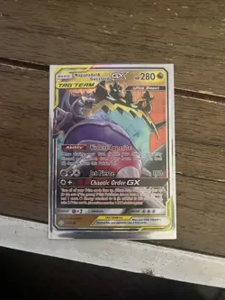 2019 Pokemon Naganadel & Guzzlord GX Tag Team Ultra Beast - Image 1