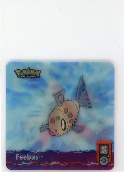 2003 Pokemon Artbox Advanced Action Flipz #AF43 - Feebas Milotic - Image 1