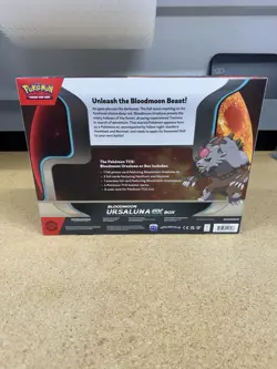 Pokemon TCG Bloodmoon Ursaluna Ex Box [Sealed] - Image 4