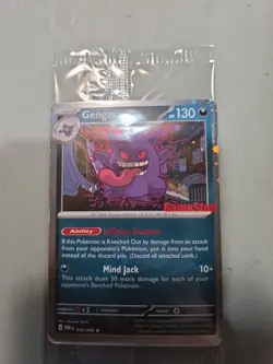 Gengar Gamestop Exclusive Promo 050/088 Pokemon TCG Perfect Order - Image 1