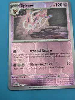 Pokemon Shrouded Fable Reverse Holo 022/064 Sylveon NM - Image 1