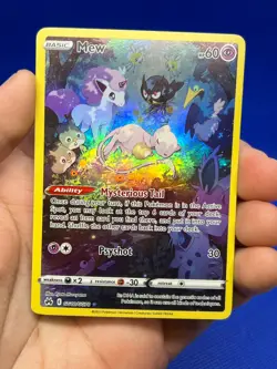 Pokemon Crown Zenith Galarian Gallery Mew GG10/GG70 Ultra Rare NM/LP - Image 2