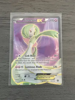 Pokemon 2016 XY Steam Siege Gardevoir EX Full Art 111/114 Near Mint Condition - Image 1