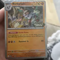 Pokemon TCG Perfect Order build & battle deck Barbaracle MEP 065 New SEALED - Image 1