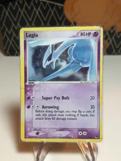 Pokemon TCG 2007 Lugia 2/17 Pop Series (5) Holo Rare - MP - Image 1