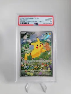 Pokemon -Pikachu-Scarlet & Violet Promo-088 - Black Star Promo - PSA 10 Gem Mint - Image 3