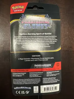 Pokemon TCG Phantasmal Flames Single Blister Pack Factory Sealed New - Image 3
