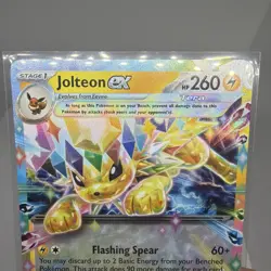 Pokemon TCG Jolteon EX Prismatic Evolutions Card 030/131 Mint - Image 2