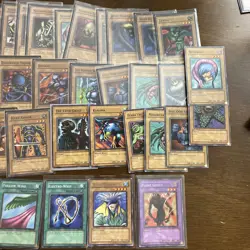 Yu-Gi-Oh 43X CARD LEGEND BLUE EYES LOB 1ST EDITION CARD LOT RARES & SHORT PRINTS - Image 3
