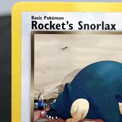 Rocket's Snorlax 33/132 Gym Heroes Pokemon Card TCG WOTC Non Holo Rare NM ⭐ - Image 3