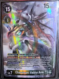 Bandai Digimon Card Lot (5) SR SR Variation Fresh Pulls - Image 5