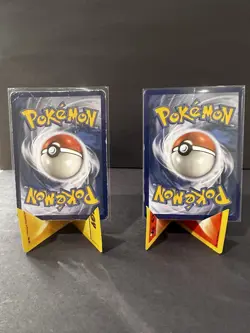 Pokemon Shining Rayquaza 56/73 & Shining Ho-Oh SM70 Lot – DMG Creased Cards - Image 4