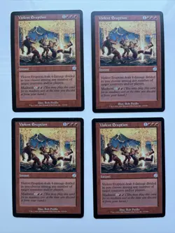 MTG 4X TORMENT VIOLENT ERUPTION NM MAGIC THE GATHERING INSTANT UNCOMMON - Image 1