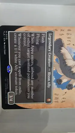 Appa, Steadfast Guardian (Borderless) Avatar: The Last Airbender NM (509737) - Image 4