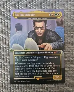 Dr. Ian Malcolm Atla Palani Nest Tender (Secret Lair Promo) FOIL NM (501926) - Image 1