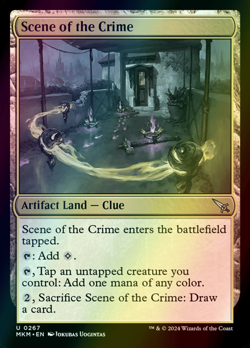 MTG Scene of the Crime Foil ** Murders at Karlov Manor ** English - Image 1