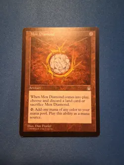 Mox Diamond Stronghold LP Magic MTG - Image 1
