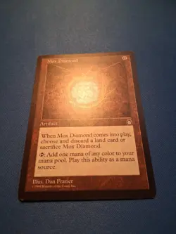 Mox Diamond Stronghold LP Magic MTG - Image 2
