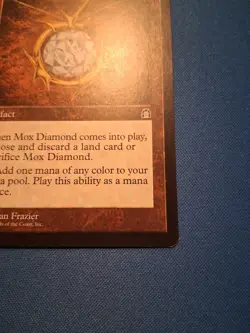 Mox Diamond Stronghold LP Magic MTG - Image 4