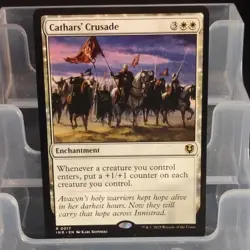 Magic: The Gathering Cathars' Crusade White Rare Enchantment Innistrad Remaster… - Image 1