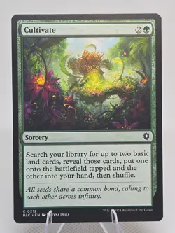 Cultivate X1 BLC MTG Commander Bloomburrow FB3 - Image 1