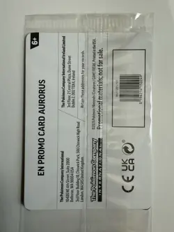 Aurorus 024/088 - Cosmo Holo - Pokemon Perfect Order Stamped Promo SEALED - Image 2
